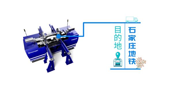 出發(fā)！目的地是2000公里外的石家莊地鐵